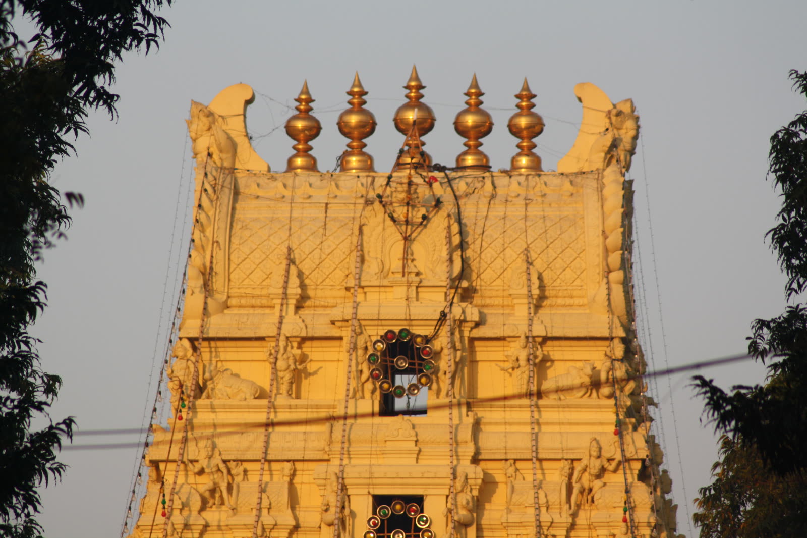 Srisailam temple gopuram